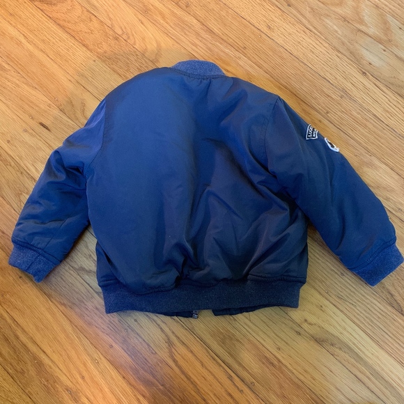 ZARA Members Only Navy Blue Toddler Jacket - Picture 2 of 7